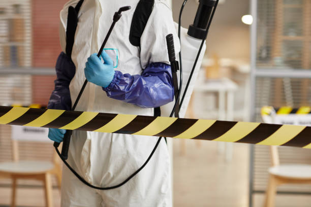 Professional Biohazard Cleanup technician working in Oxford, NE